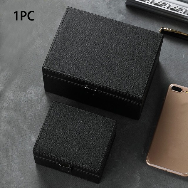 Anti Theft Protective Car Key Fob RF Shielding PU Leather Signal Blocking Box Anti Theft Protective Car Key Fob RF Shielding PU Leather Signal Blocking Box