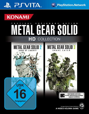 Playstation PS Vita Metal Gear Solid HD Collection