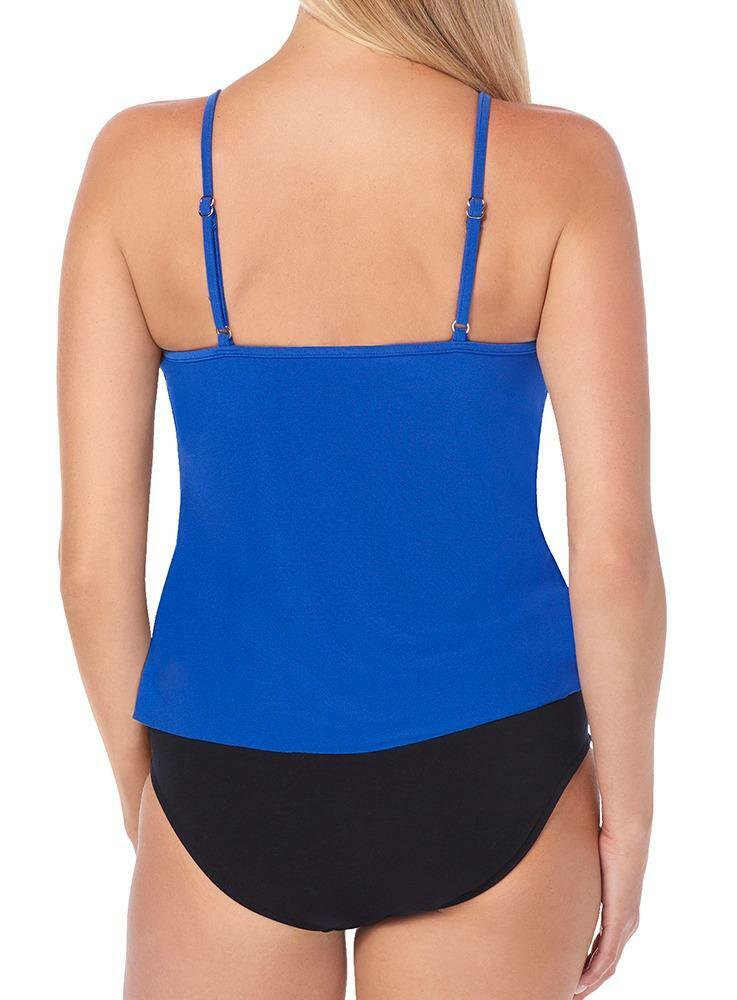 ウェア RITA NEW MAGICSUIT 'Rita' Solid Tankini Swim Top Size 12 Cobalt
