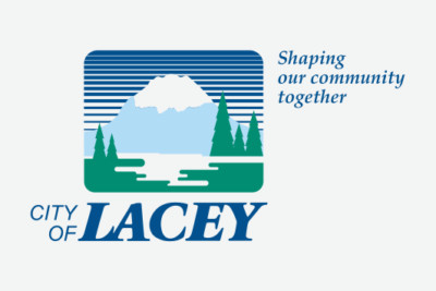 Fahne Flagge Lacey City (Washington) 50 x 75 cm Bootsflagge Premiumqualität