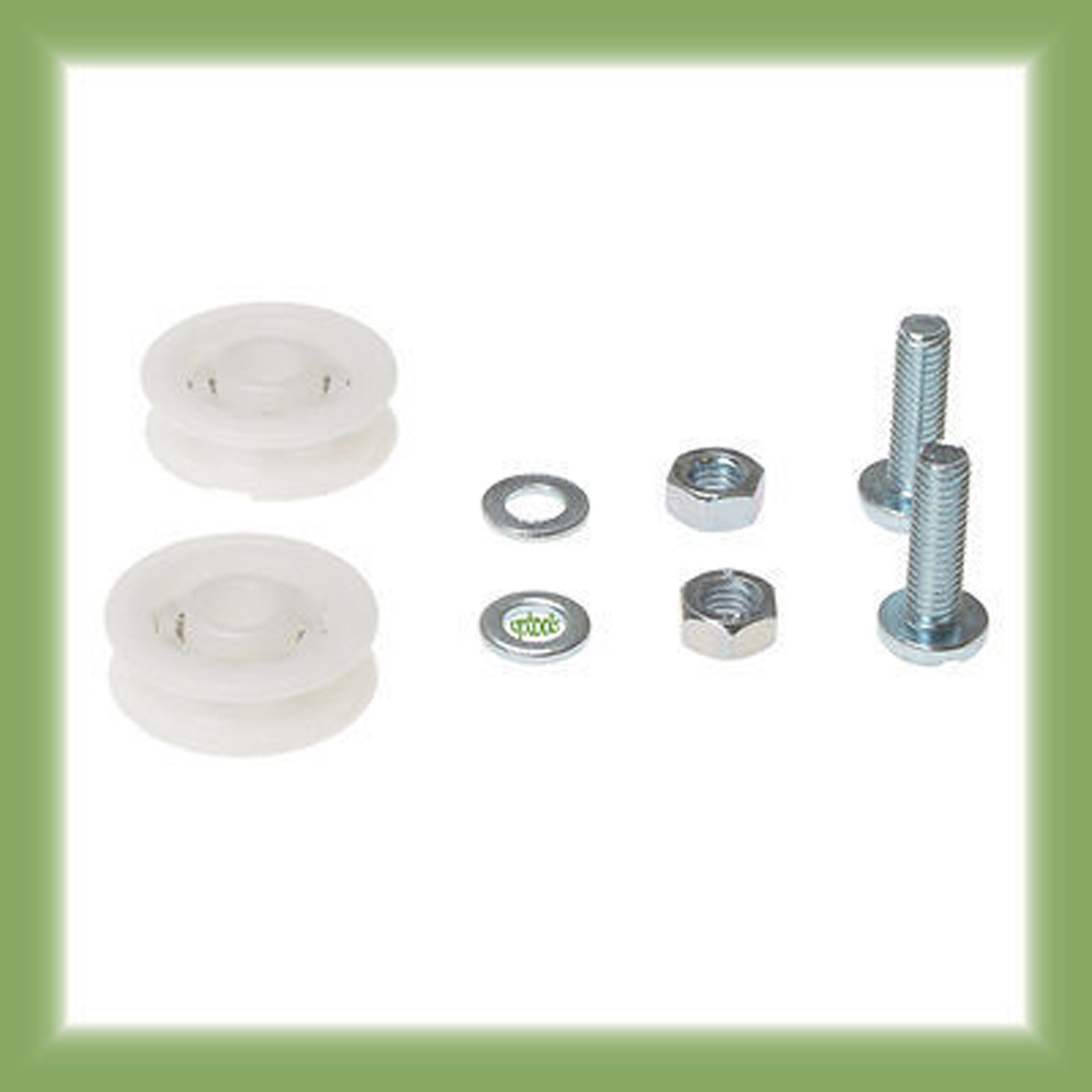 ALM GH006 Greenhouse Sliding Door Replacement Wheel Kit Pack of 2
