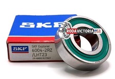 SKF 6004 2RZ LHT23 DEEP GROOVE BALL BEARING, RUBBER SEALED 20x42x12mm