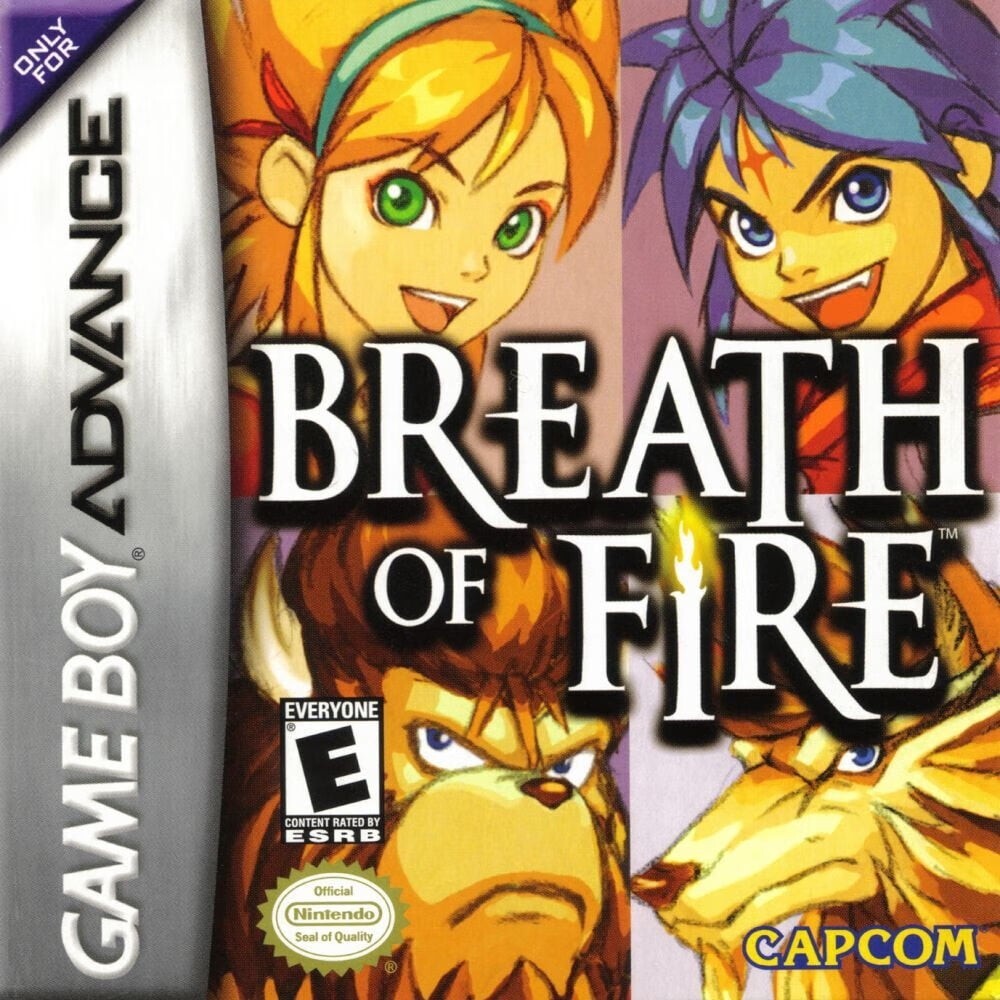 Breath of Fire(ブレス オブ ファイア 竜の戦士)【中古・北米版】 Breath of Fire (Nintendo Game Boy Advance, 2001) for sale