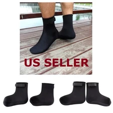 Water sports Swimming Scuba Diving Surfing Neoprene 3mm Socks Snorkeling Boots