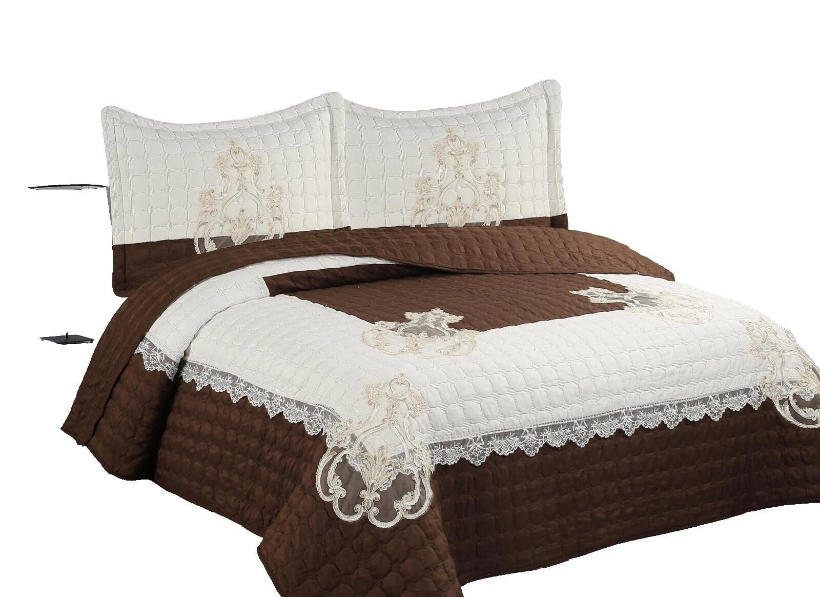 King bordado Colchas