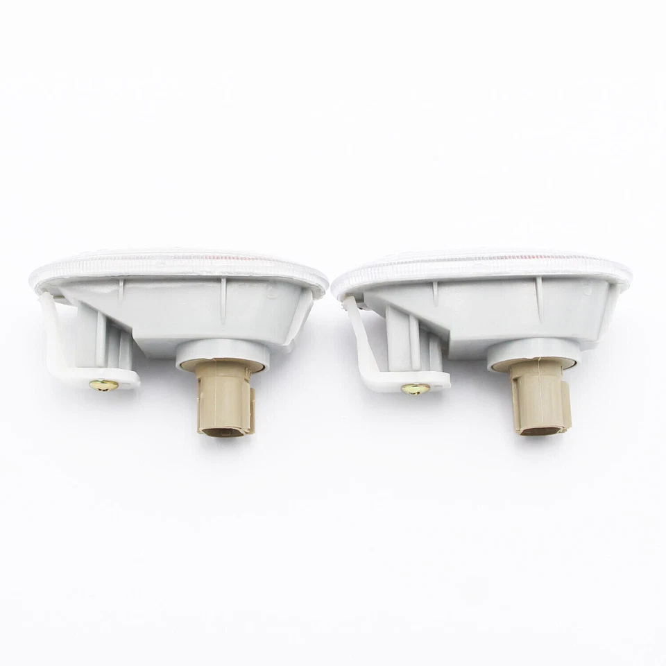 Un par de luces y bombillas laterales transparentes para Mitsubishi Lancer Mirag 1992-2000 Foto 3 de 4