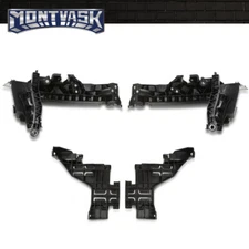 Headlight Headlamp Mount Support Plate Bracket Kit Fit For 2009-2012 Audi Q5