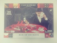 FAO SCHWARZ MARVIN S MAGIC STAGE MAGIC TRICKS SET KIT BOX OF SECRETS BRAND NEW