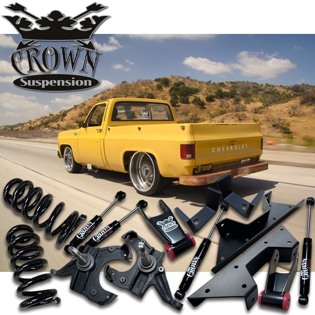 73-87 SquareBody C10 4/6 Drop Lowering Kit Springs Coils