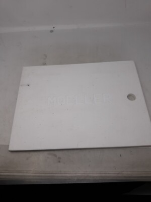 Moeller Electrical Panel Cover Plate 16'' x 12'' White PVC Industrial Replacement