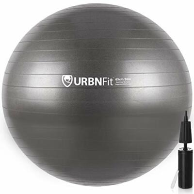 #ad URBNFit Exercise Ball Multiple Sizes for Fitness Assorted Colors Sizes $37.92