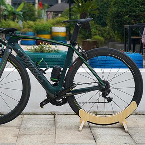 Bicycle Display Frame Wood Detachable Storage Bracket For Mountain New Bike T9S0 - Foto 1 di 15