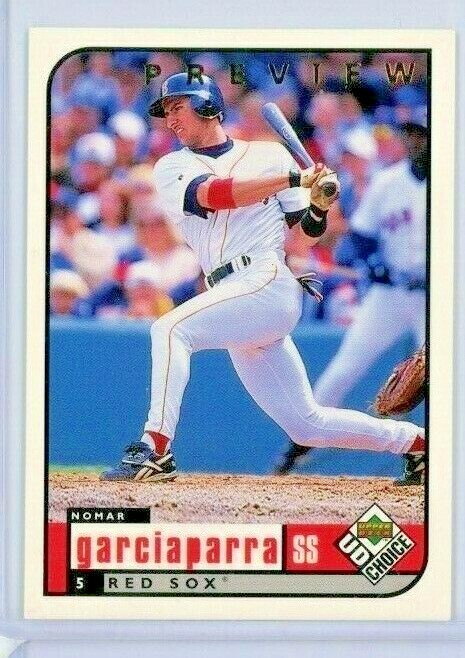 1999 UD Choice Preview #62 Nomar Garciaparra - Boston Red Sox - MINT