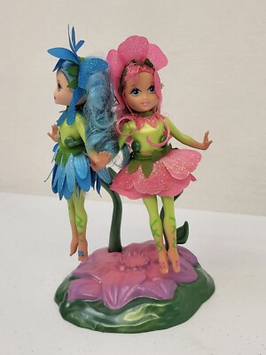 Barbie Fairytopia 2004 Petal Pixies Fairies Mattel Quilla and
