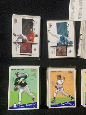 2002 Fleer Tradition Baseball (Pick the Cards You Need)