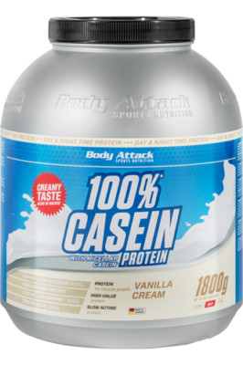 Body Attack 100% Casein Protein 1800g (44,39 EUR/kg)