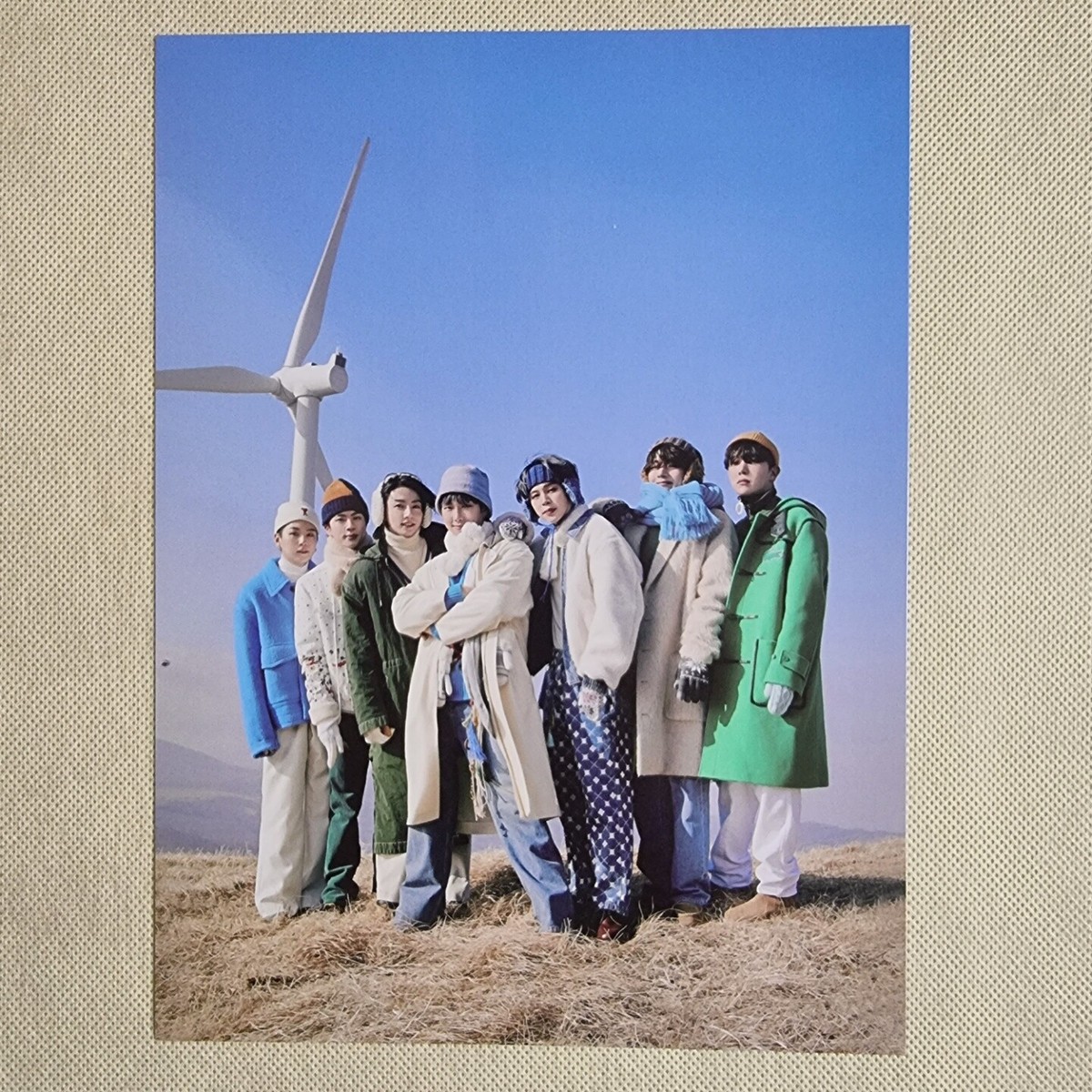 BTS 防弾少年団　MINI POSTER BTS] WINTER PACKAGE 2021 in GangWon Official - MINI POSTER