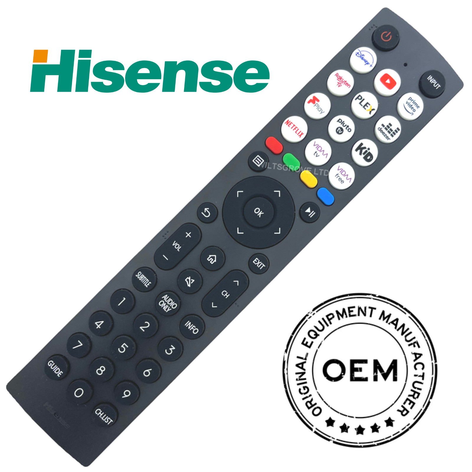 Телевизор Hisense EN2N36H-Источник питания для 43A6K 75E77KQ 55E77KQ 65U6KQ 43A6K Vidaa 9590₽