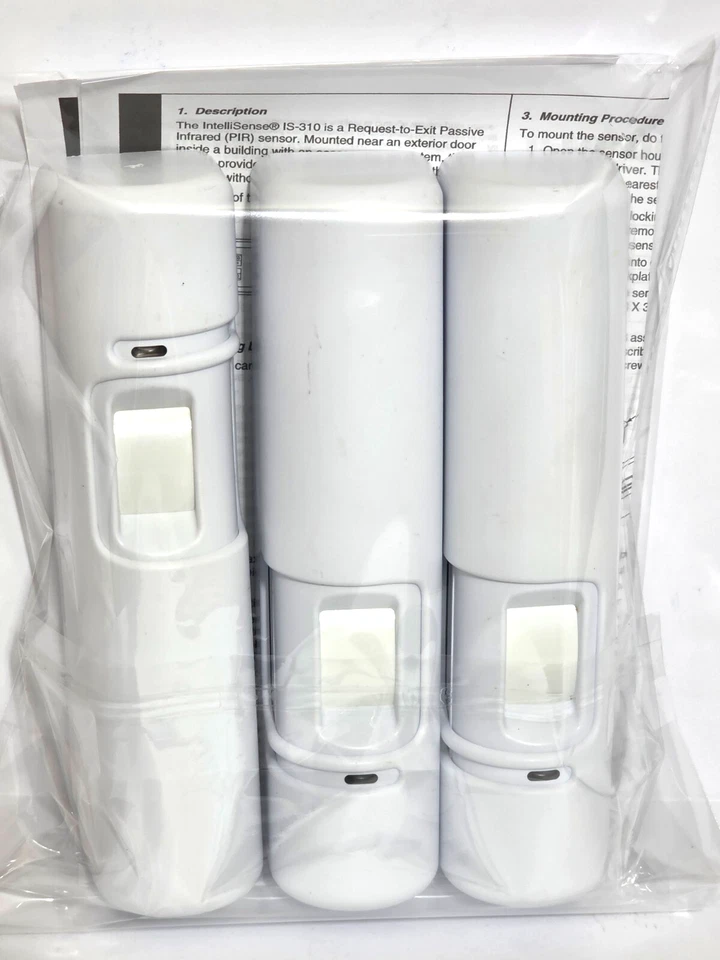 Sensor PIR Honeywell Home IS-310 nivel de entrada RTE solicitud de salida blanco Foto 4 de 4