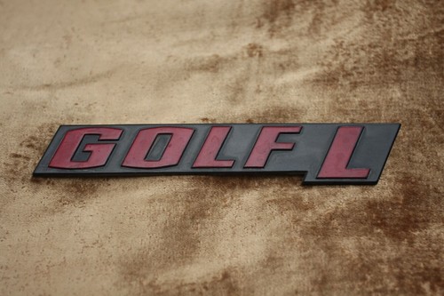 Original VW Golf L 1 Emblem Heckemblem 171853687M Volkswagen