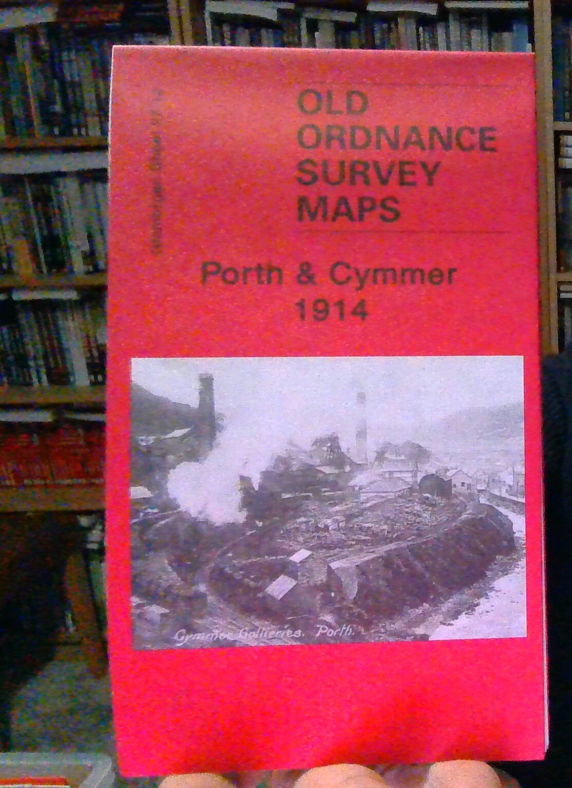 MAP OF Porth & Cymmer 1914 Glamorgan Sheet 27.12 by Derrick Pratt NEW