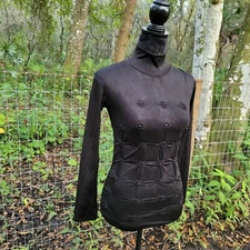 Turtleneck T Shirt Long Sleeve Light Weight Active Basic Stretch Top Stretch 2