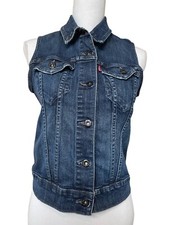 WOMEN S LEVI STRAUSS VEST, SIZE MEDIUM, M/M