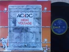 AC/DC 1st Press OZ LP High Voltage VG '75 Blue/Yellow Albert with Roo (Broonzy)