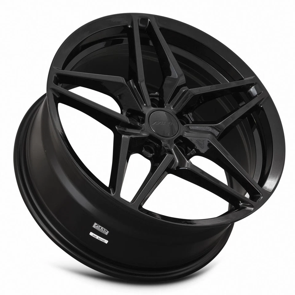 MRR Wheels Rim M755 19x11 5x120.65 ET73 70.3CB Gloss Black - Image 3 of 4