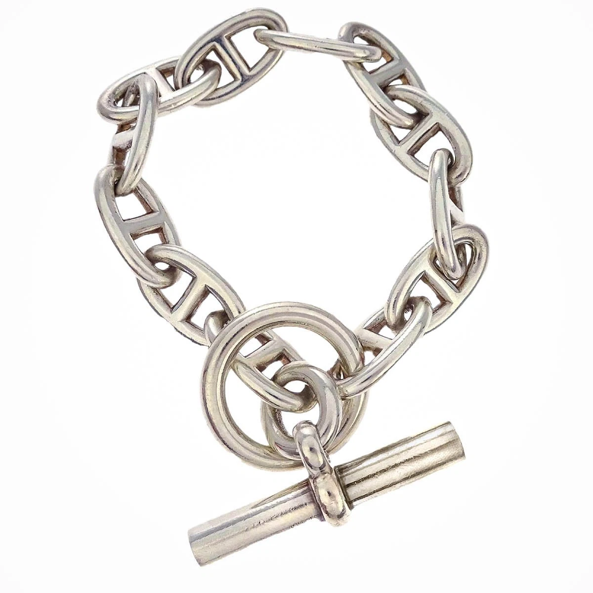HERMÈS Silver Chain Fashion Bracelets for sale | eBay