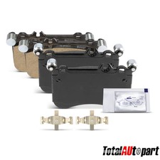 4x Ceramic Brake Pads w/Hardware for Mercedes-Benz W212 E550 W218 CLS550 Front
