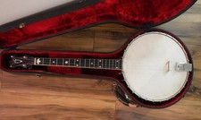 Antique Vega Style M Tubaphone or Tu-Ba-Phone Tenor Banjo 71825