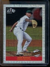 2019 Donruss Sean Manaea Highlights Vector Oakland Athletics #H3