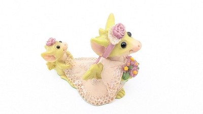 Real Musgrave Pocket Dragon I Will Be The Bride 1995 Retired Wedding Figurine