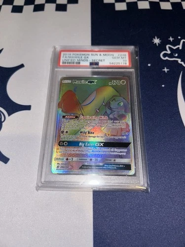 Mawile GX (Secret) 246/236 Sm-Unified Minds Holo PSA 10 (Pop 107)