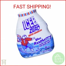 ICEE Zero Calorie Blue Raspberry Liquid Water Enhancer Drink Mix, Natural Flavor