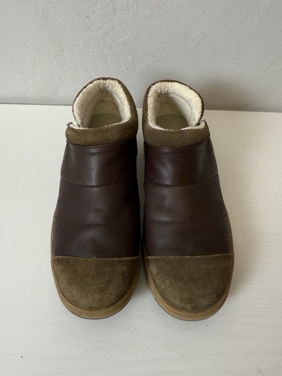 Stio Colter Mid Lightweight Leather Shoes Brown Slip On Shoe  display picture 3