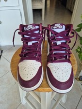 Nike Air Jordan 1 Retro High OG GS Bordeaux 575441-611 Youth Size 6Y