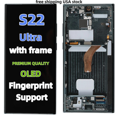 OLED For Samsung Galaxy S22 Ultra S908U Premium Touch Screen Display LCD USA New