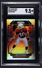 2021 Panini Prizm #83 Pat Tillman Silver Prizm SGC 9.5 MT+ MINT PLUS Cardinals