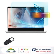 Scratch Resistant Blue Light Filter for 15.6 Inch Laptops, Improves Eye Comfort