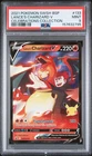 2021 POKEMON SWSH BLACK STAR PROMO #133 LANCE'S CHARIZARD V PSA 9