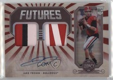 2020 Panini Legacy Futures Ruby 21/25 Jake Fromm #FD-JF Dual Patch Auto 0w9n