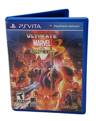 Ultimate Marvel vs Capcom 3 Playstation PS Vita Original Video Game Case Only