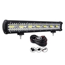 23 inch 480W LED Light Bar Spot Flood Combo Triple Row Driving Light Off Road