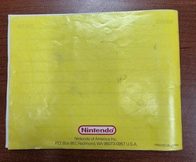 Nintendo NES Super Mario Bros. 3 Instruction Booklet/Manual Only