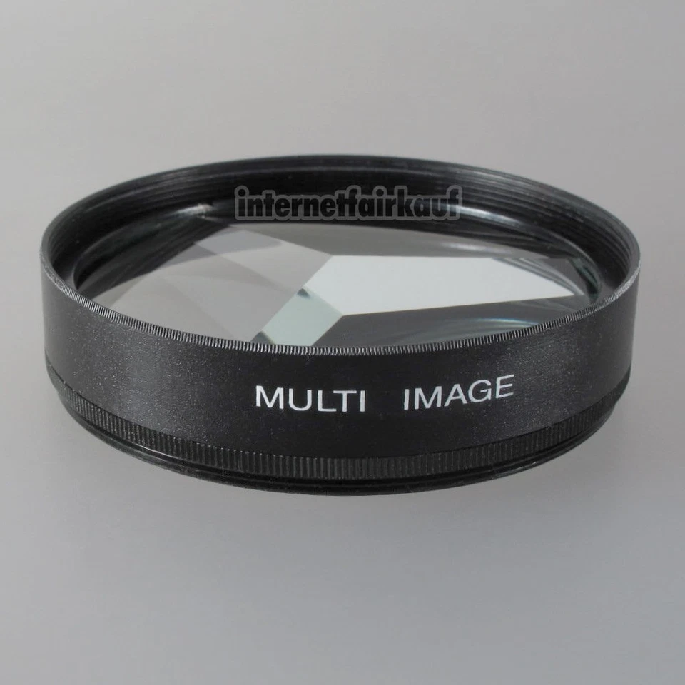 55mm 3-fach Multi Image Filter Prisma Tricklinse - 55 mm - Bild 2 von 4