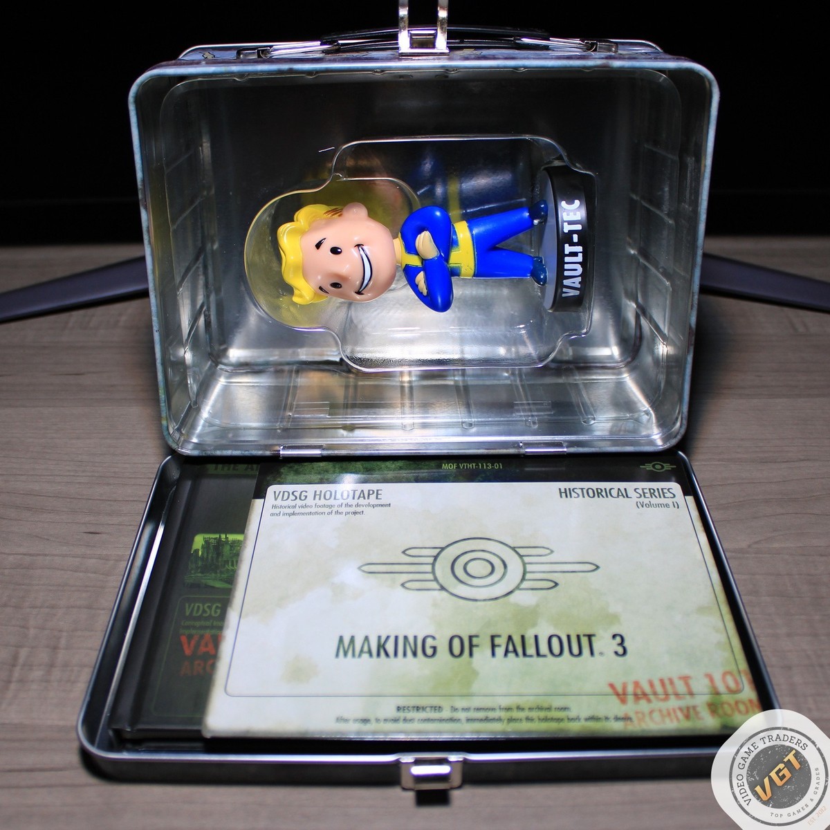 NO GAME! Fallout 3 Collector's Edition VAULT BOY + CONTENTS Only