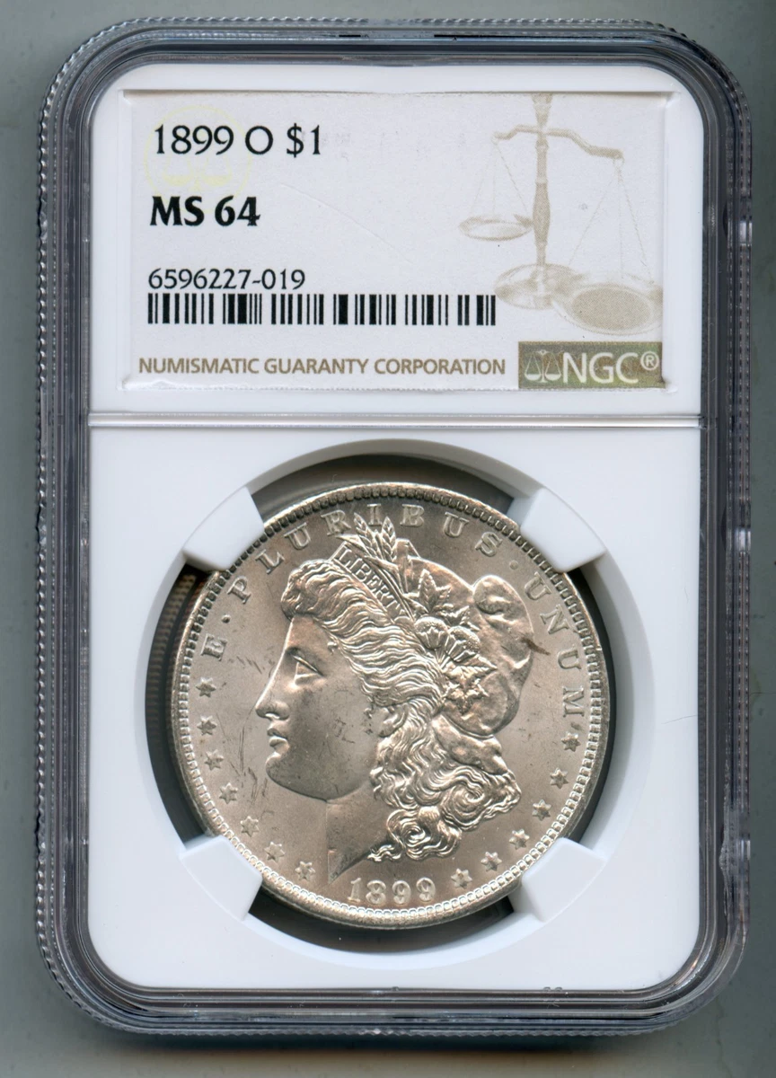 MS 64 Graded 1899 Year Morgan US Dollars (1878-1921) for sale | eBay