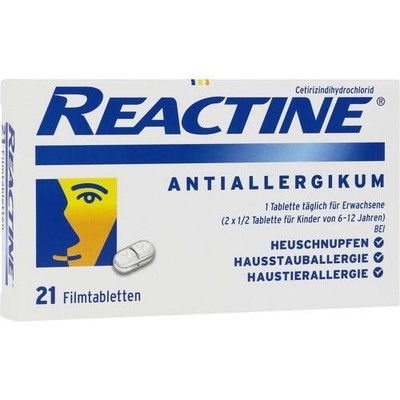 REACTINE Filmtabletten 21 St. PZN 02152240